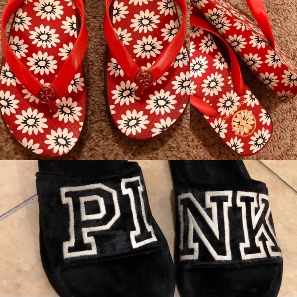 Tory Burch flip flop wedge -SOLD-